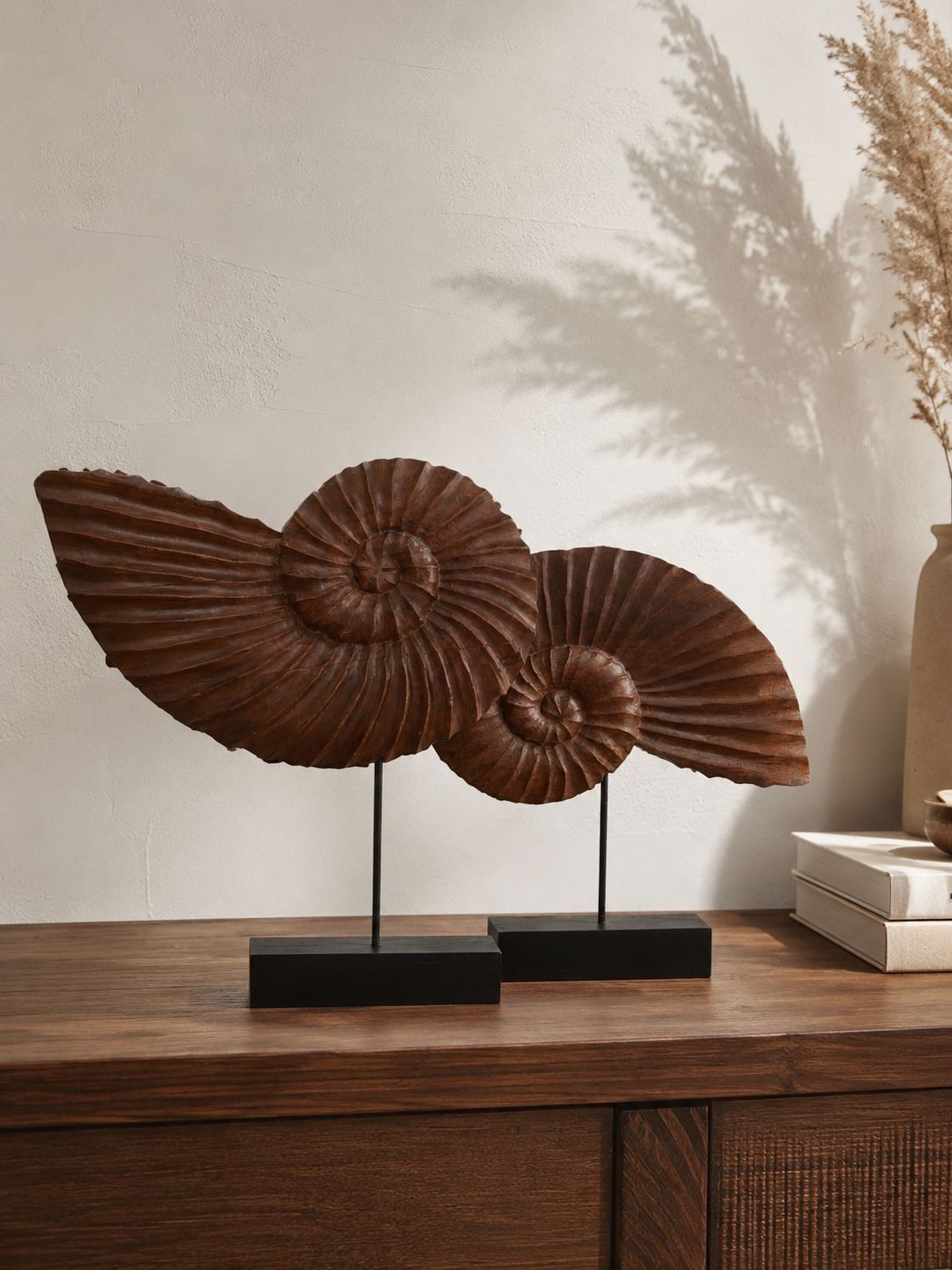 Wooden Shells Oak (Set of 2)