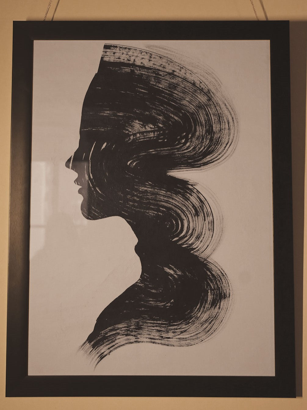 Framed Art Abstract Portrait