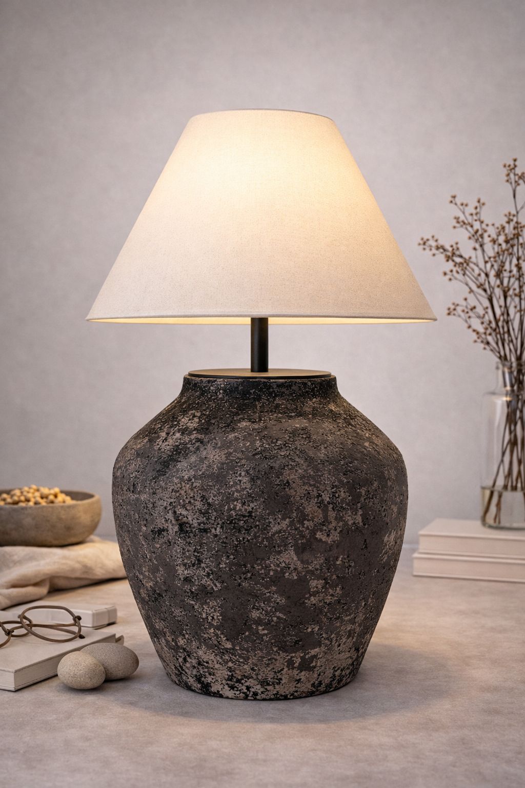 Asphalt Lamp