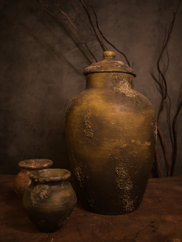 Daub Textured Terracotta Pot