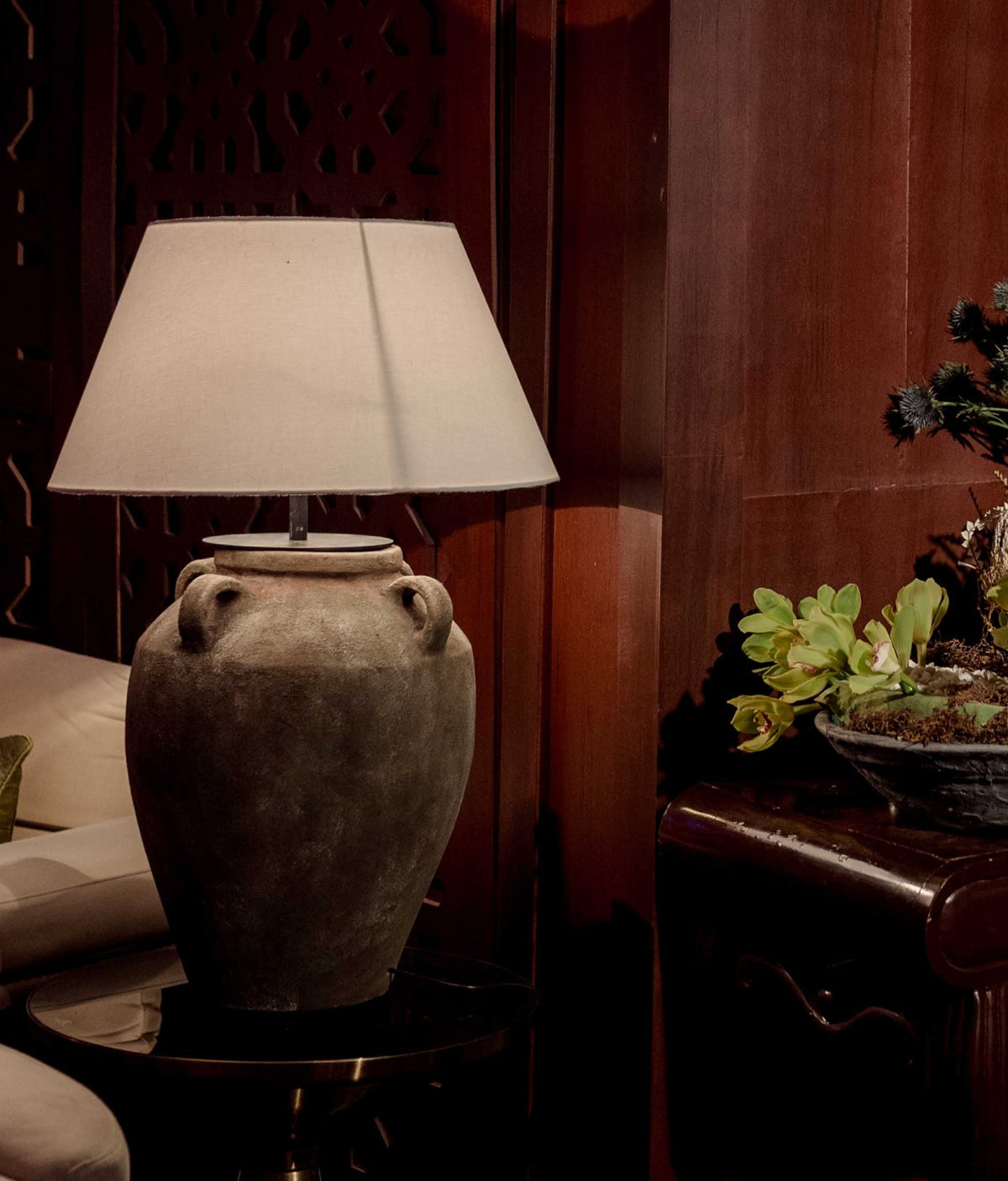 Earthstone Lamp