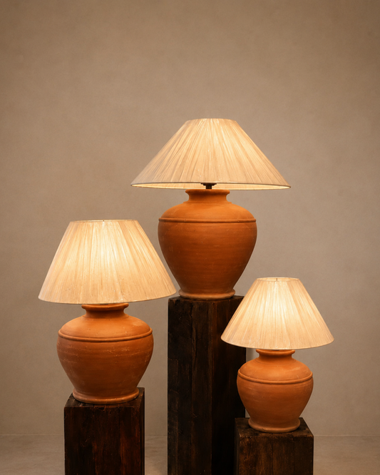 Terracotta Lamp
