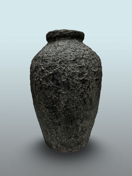 Parched Black Vase