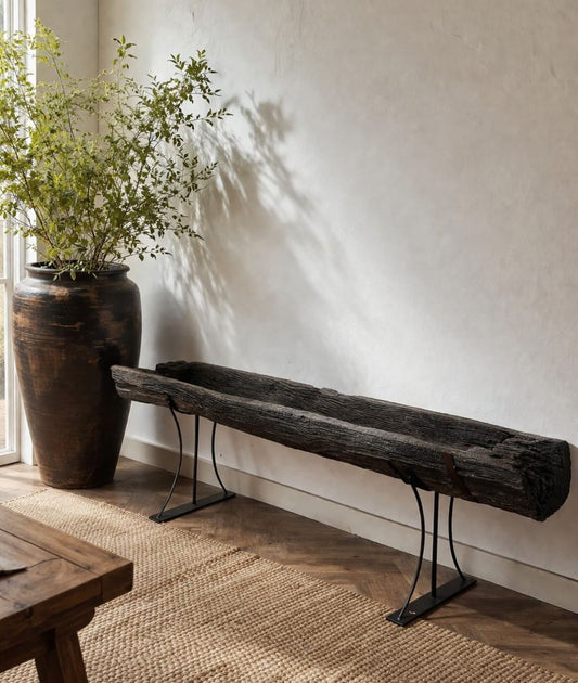 Tree Trunk Planters