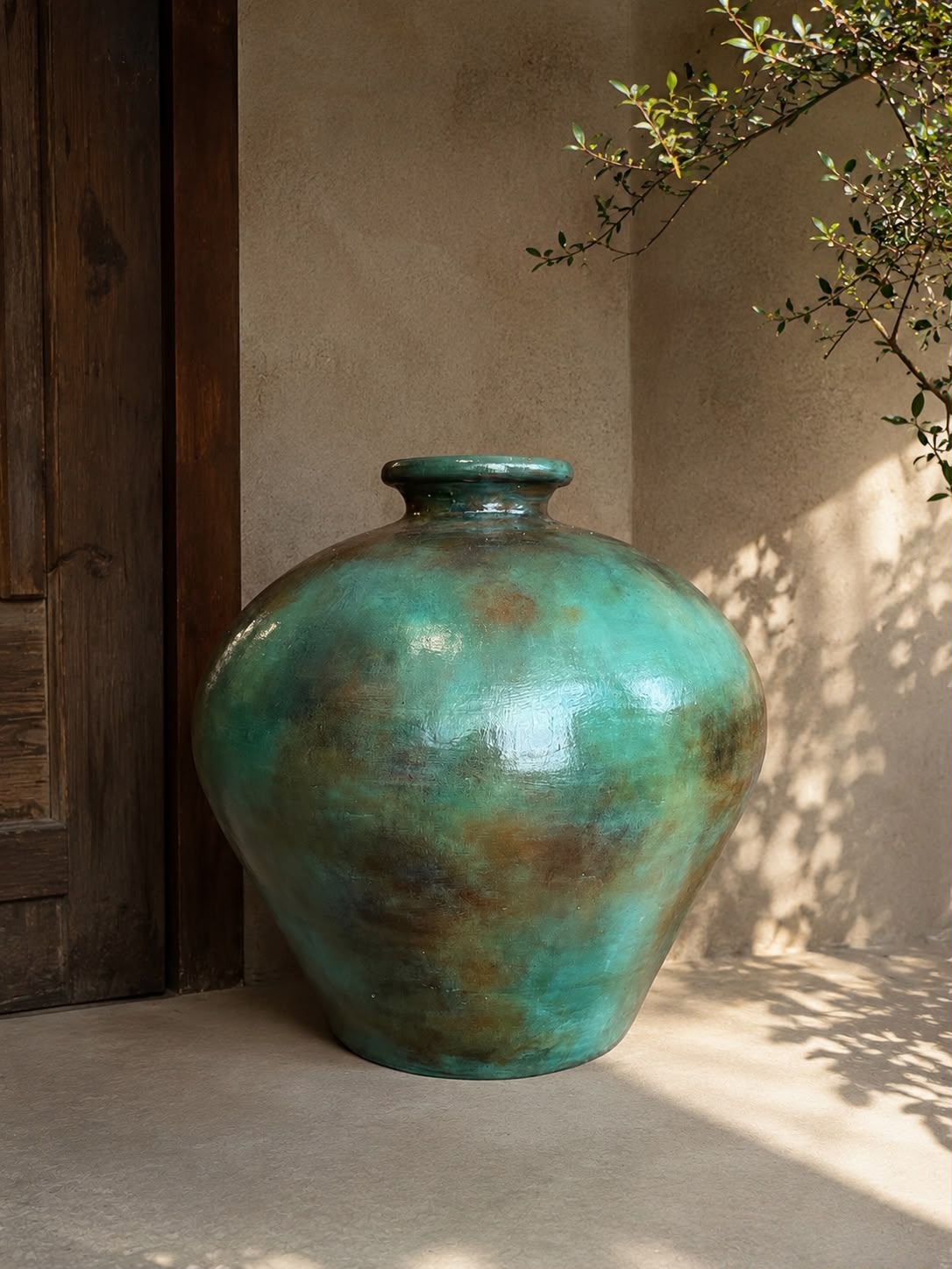 Verdigris Vessel