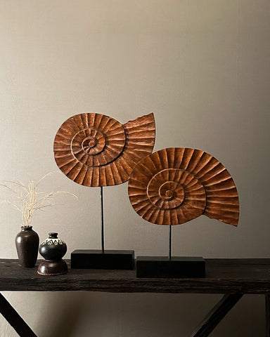 Wooden Shells Oak (Set of 2)